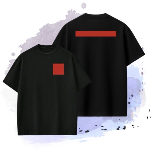 Custamiz Logo with Company name Back Print | Unisex Tshirt | Oversize