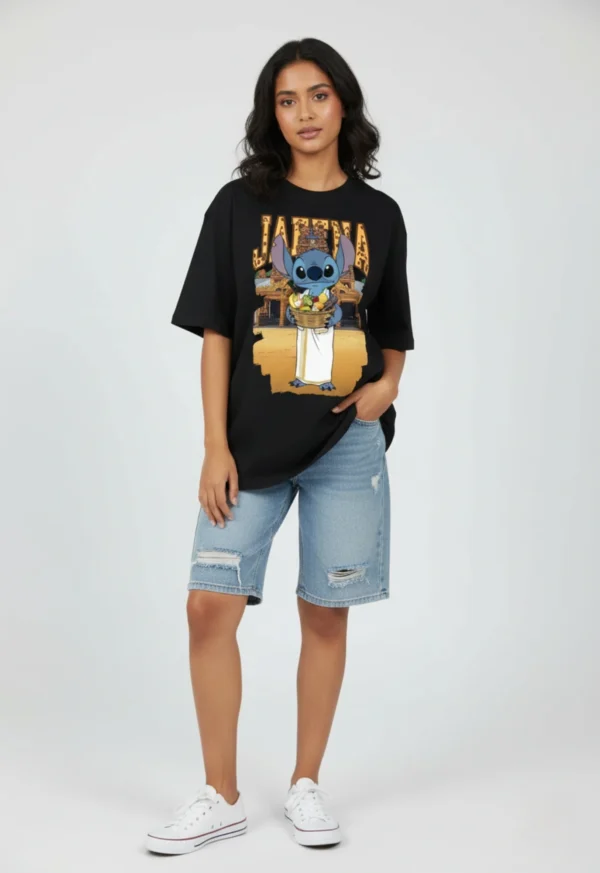 Untitled design_20250916_151916_0000 Jaffna | Stitch Sri Lanka Tour Design |Wisekaraya Oversize T-Shirt