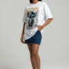 Kandy | Stitch Sri Lanka Tour Design |Wisekaraya Oversize T-Shirt