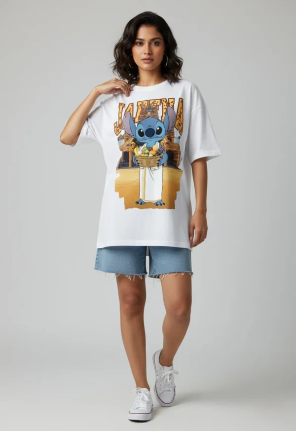 Untitled design_20250916_185310_0000 Jaffna | Stitch Sri Lanka Tour Design |Wisekaraya Oversize T-Shirt