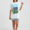Arugam bay | Stitch Sri Lanka Tour Design |Wisekaraya Oversize T-Shirt
