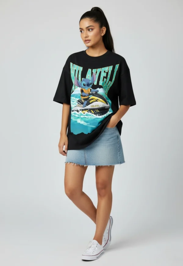 Untitled design_20250918_133534_0000 Nilaveli | Stitch Sri Lanka Tour Design |Wisekaraya Oversize T-Shirt